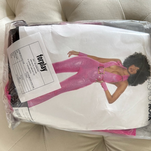 Groovy Lady 3 Piece Costume Set - Picture 3 of 5
